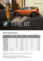 BMW X1 - cennik 2024-0